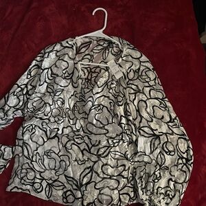 White House Black Market, silk blouse and tank